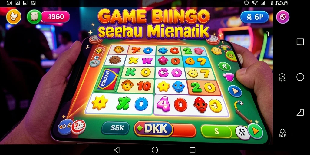 Screenshot DKK menunjukkan pengalaman bermain Bingo yang menyenangkan.
