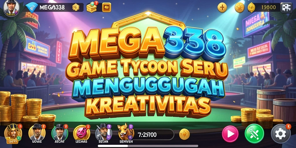 Tampilan gameplay MEGA338 yang menarik dan interaktif.