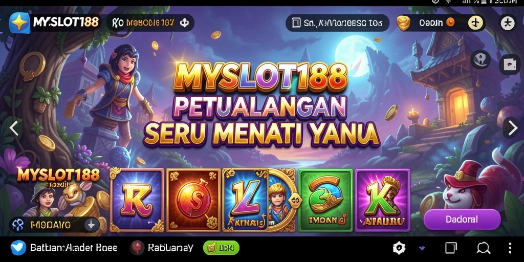 Tangkapan layar gameplay menarik dari MYSLOT188 saat menjelajahi dunia petualangan.