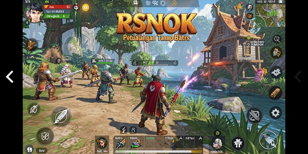 Gameplay seru di dunia RPG yang fantastis.