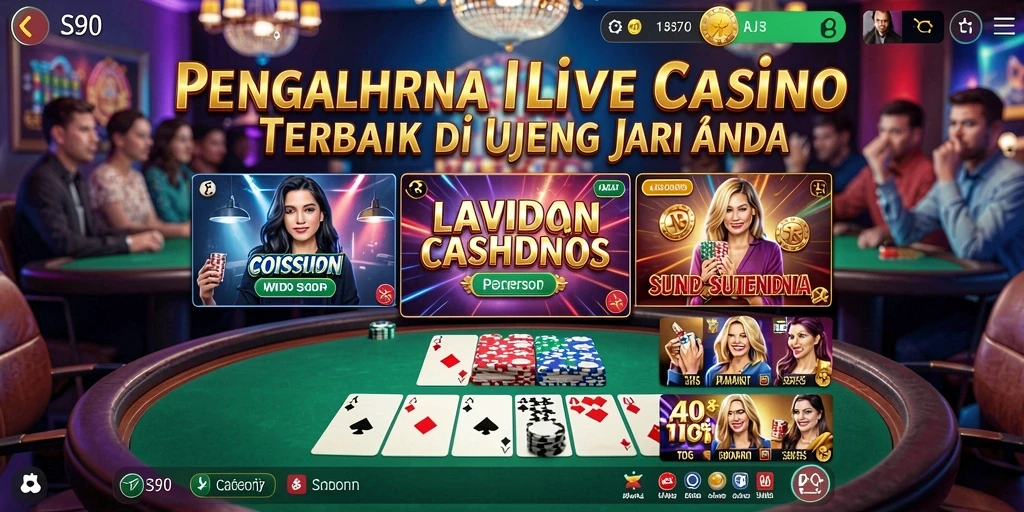 Tampilan gameplay S80 yang mendebarkan dalam Live Casino.