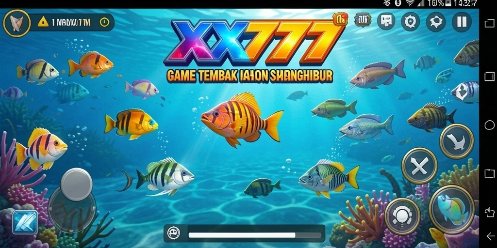 Gameplay seru XXX777 dengan aksi menembak ikan yang mendebarkan.